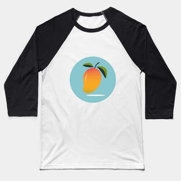 Mango Baseball T-Shirt by Silly Mango Shop